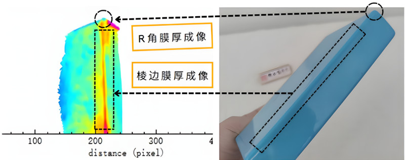 使用涂魔師3D非接觸整體膜厚成像系統(tǒng)測量電芯絕緣涂層厚度