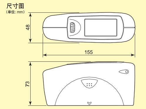 光澤計尺寸圖